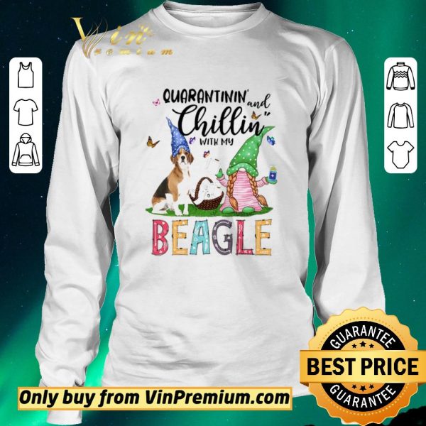 Official Dog Gnomies Paper Toilet Hand Wash Quarantinin And Chillin with my beagle shirt sweater