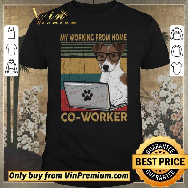 Nice Pit Bull Terrier My Working From Home Co Worker Vintage shirt sweater