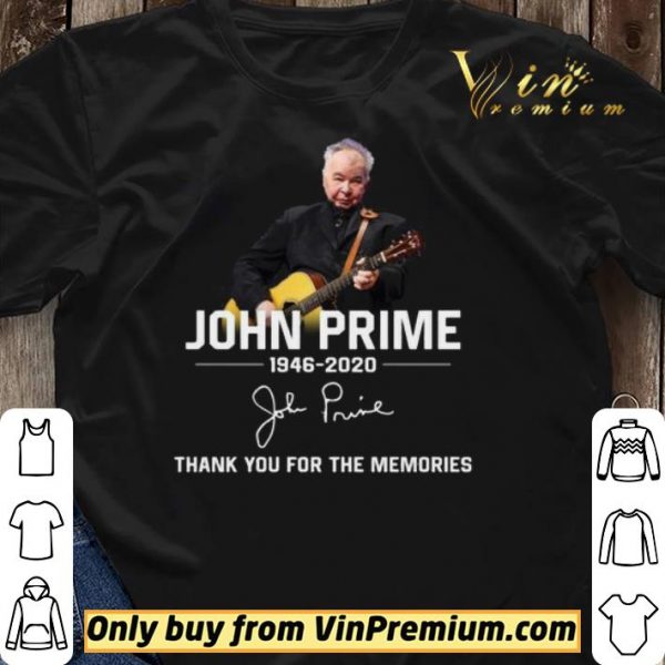 John Prime 1946 2020 thank you for the memories shirt sweater