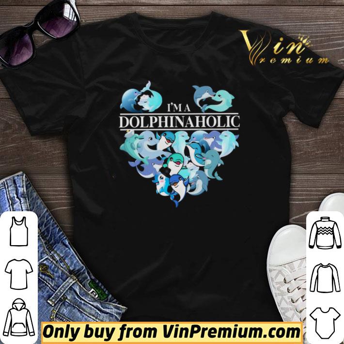 I’m A Dolphin Aholic Heart shirt sweater