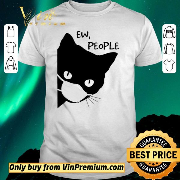 Original Black Cat Mask Ew People shirt sweater