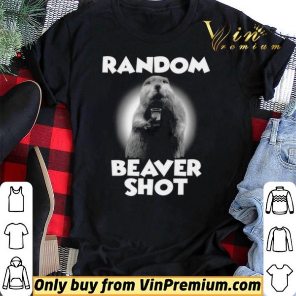 Random Beaver Shot shirt sweater