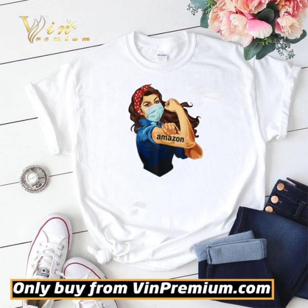 Strong Woman mask tattoo Amazon shirt sweater