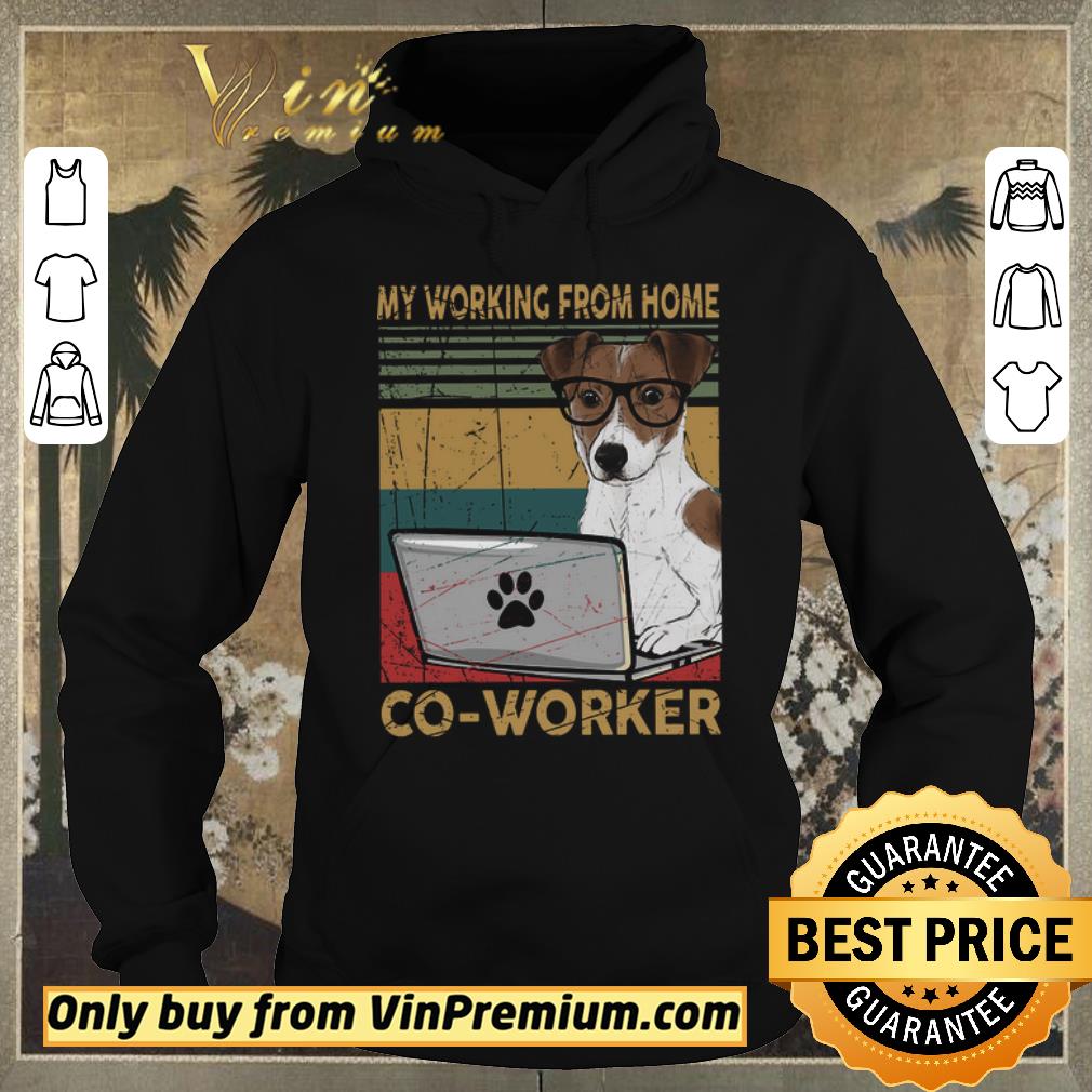 e00ad03e nice pit bull terrier my working from home co worker vintage shirt sweater 4 - Nice Pit Bull Terrier My Working From Home Co Worker Vintage shirt sweater