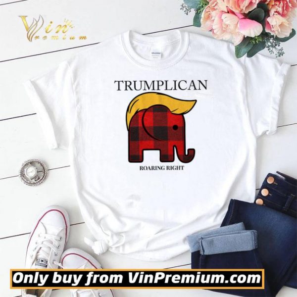 Elephant Trumplican Roaring Right shirt sweater