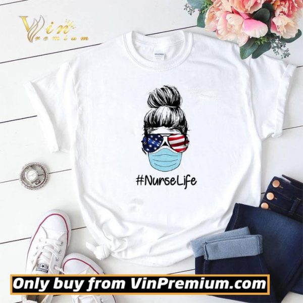 Hair bun nurse life shirt sweater