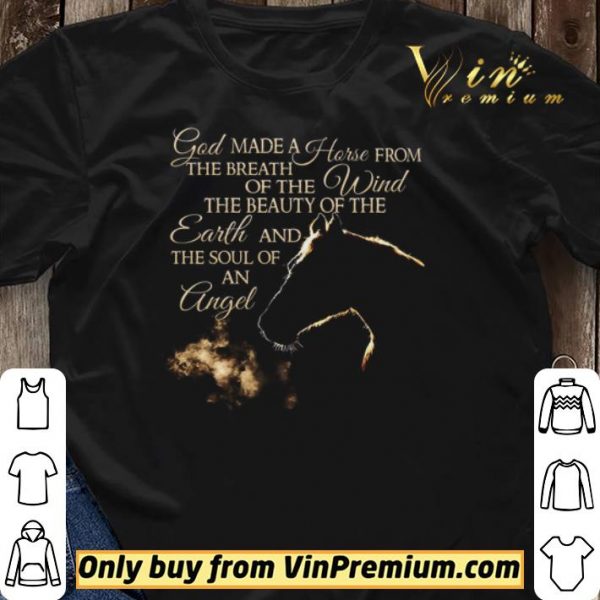 God Made A Horse From The Breath Of The Wind The Beauty The Earth And The Soul shirt sweater