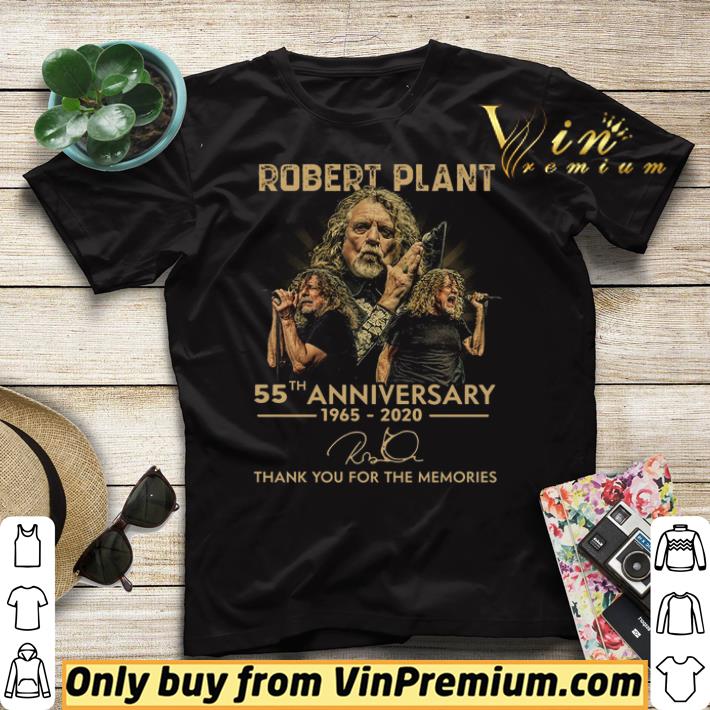 e22018fe robert plant 55th anniversary 1965 2020 signature thank you for the memories shirt sweater 4 - Robert Plant 55th Anniversary 1965 2020 Signature Thank You For The Memories shirt sweater