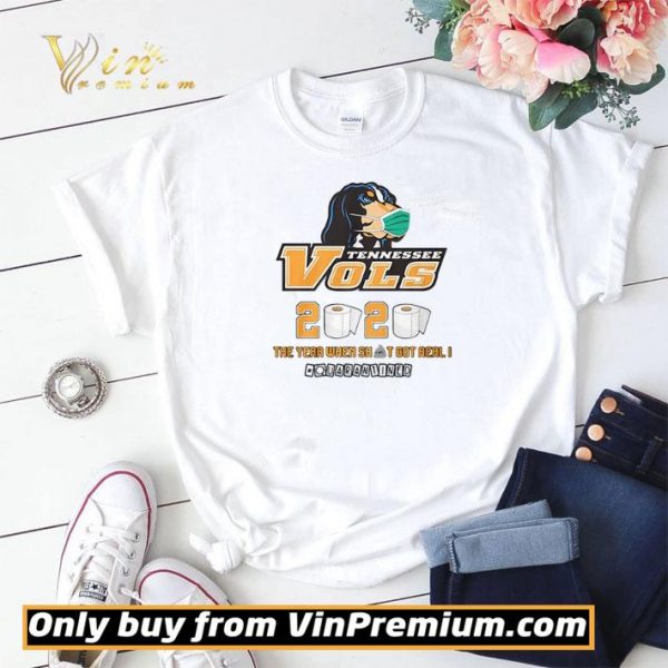 Tennessee Vols 2020 the year when shit got real #quatantined shirt sweater