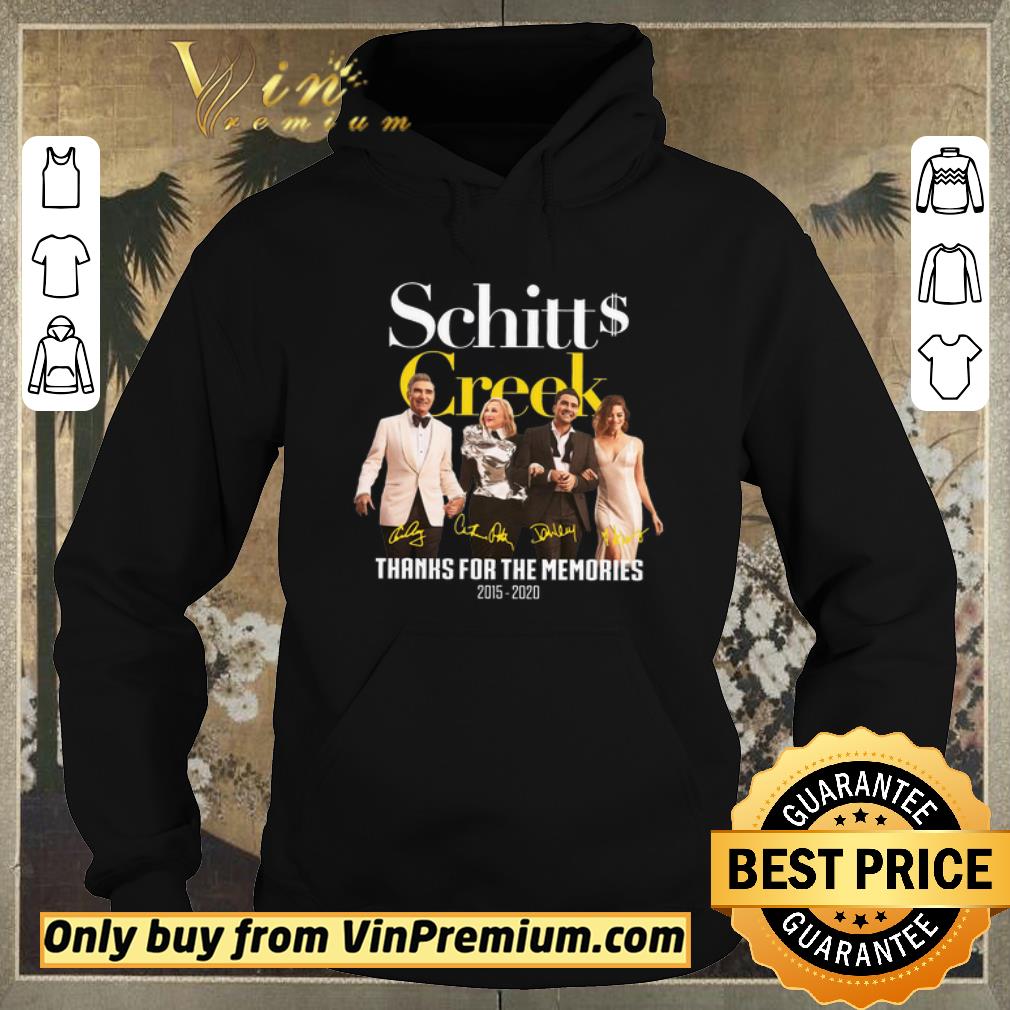 e9dae0e1 premium schitt creek signature thanks for the memories 2015 2020 shirt sweater 4 - Premium Schitt Creek Signature Thanks For The Memories 2015 2020 shirt sweater