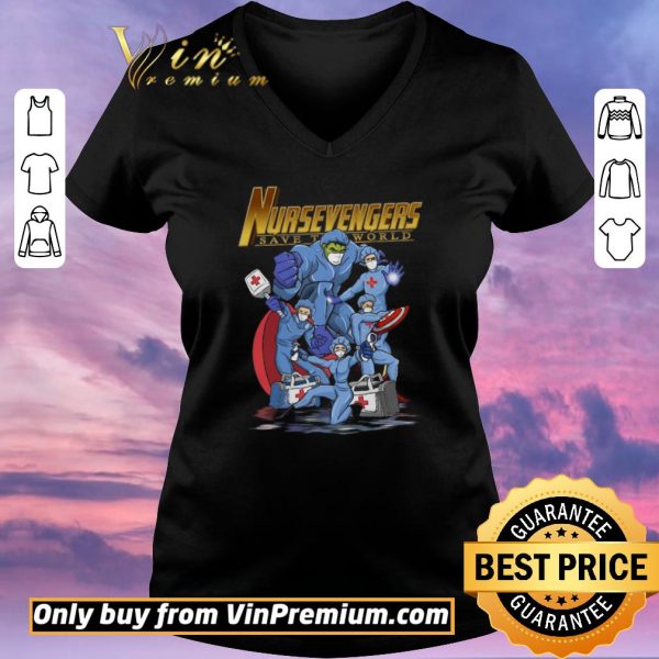 Official Nursevengers Save The World shirt sweater