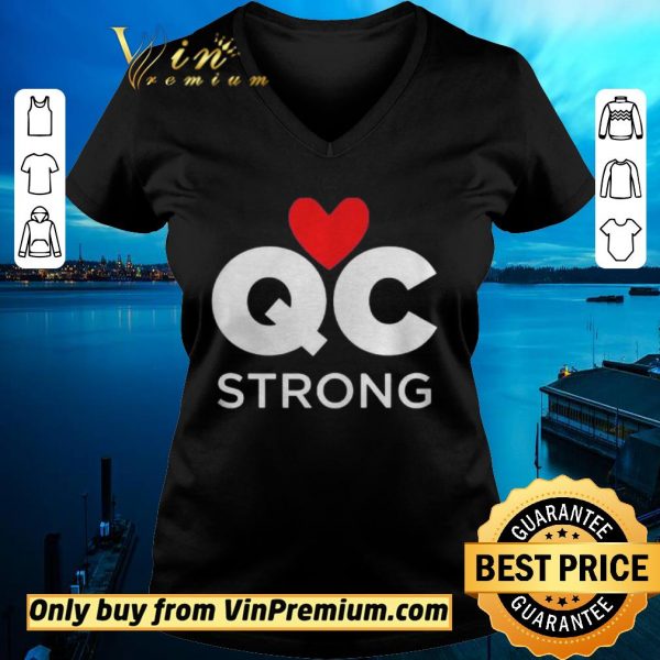 Funny Qc Strong Quad City shirt sweater