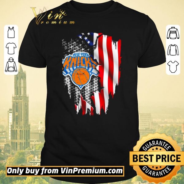 Official New York Knicks American Flag shirt sweater