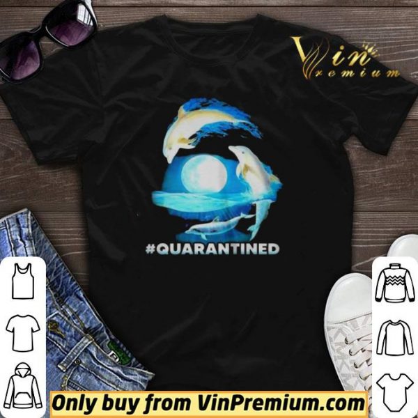 Nautical Full Moon Bottlenose Dolphins Quarantined shirt sweater