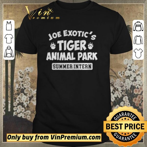 Official Joe Exotics Tiger Animal Park shirt sweater