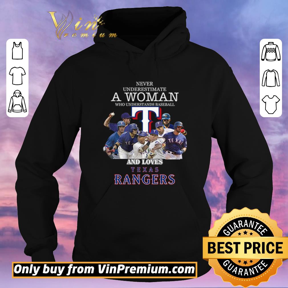 f74f7fda funny never underestimate a woman who understands baseball and loves rangers shirt sweater 4 - Funny Never underestimate a woman who understands baseball and loves Rangers shirt sweater
