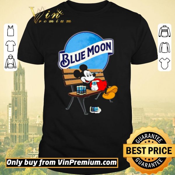 Nice Mickey Mouse drink Blue Moon shirt sweater