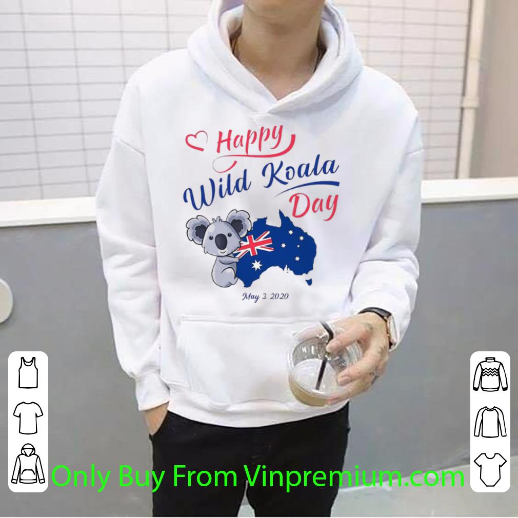 f9d4d2eb pretty australia happy wild koala day may 3 2020 shirt 4 - Pretty Australia Happy Wild Koala Day May 3 2020 shirt