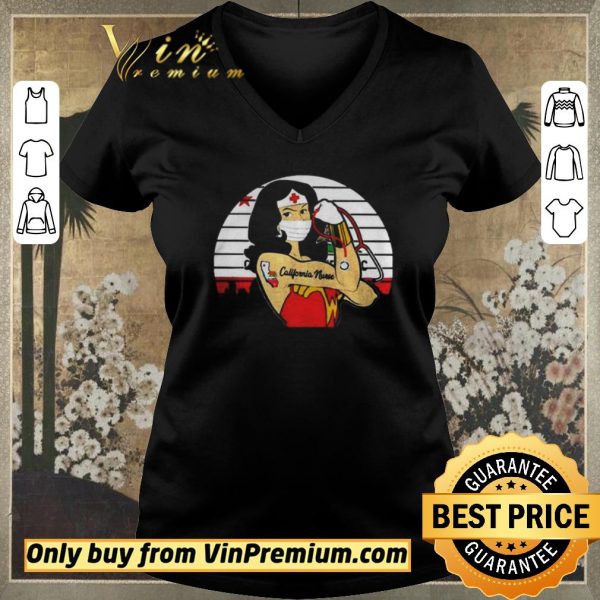 Top Strong Wonder Woman Tattoo Nurse shirt sweater
