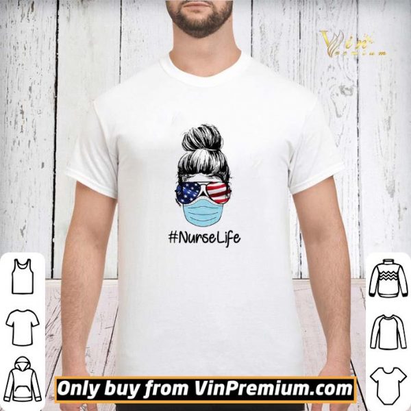Hair bun nurse life shirt sweater
