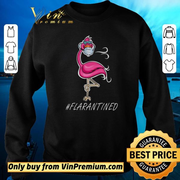 Nice Flamingo quarantined Flarantined Coronavirus shirt sweater