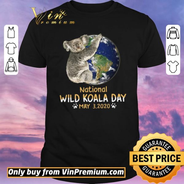 Premium Earth National Wild Koala Day May 3 2020 shirt sweater
