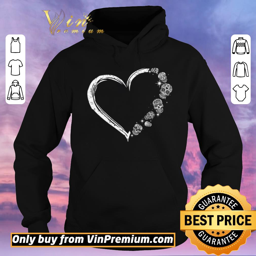 ffffa4fe premium heart skulls tattoo shirt sweater 4 - Premium Heart Skulls Tattoo shirt sweater