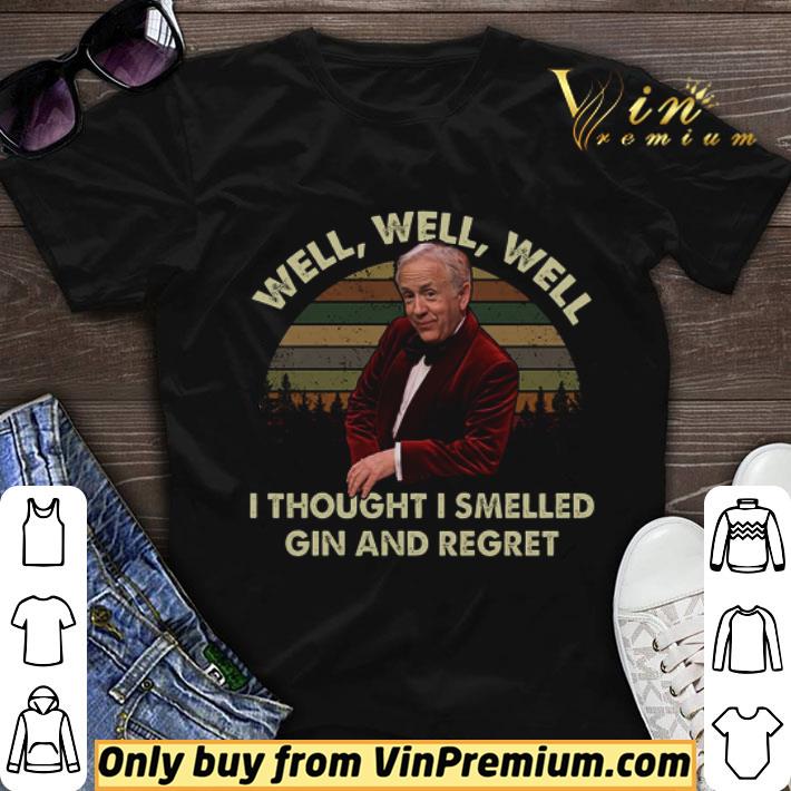Leslie Jordan Well I Thought I Smelled Gin And Regret Vintage shirt sweater
