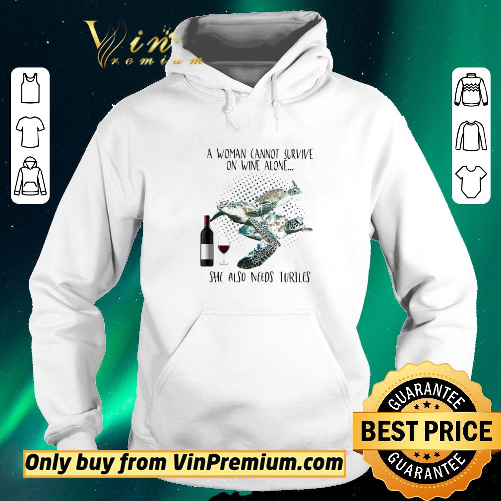 Original Turtles A Woman Cannot Survive On Wine Alone She Also Needs shirt sweater 004198bc original turtles a woman cannot survive on wine alone she also needs shirt sweater 4 - Original Turtles A Woman Cannot Survive On Wine Alone She Also Needs shirt sweater