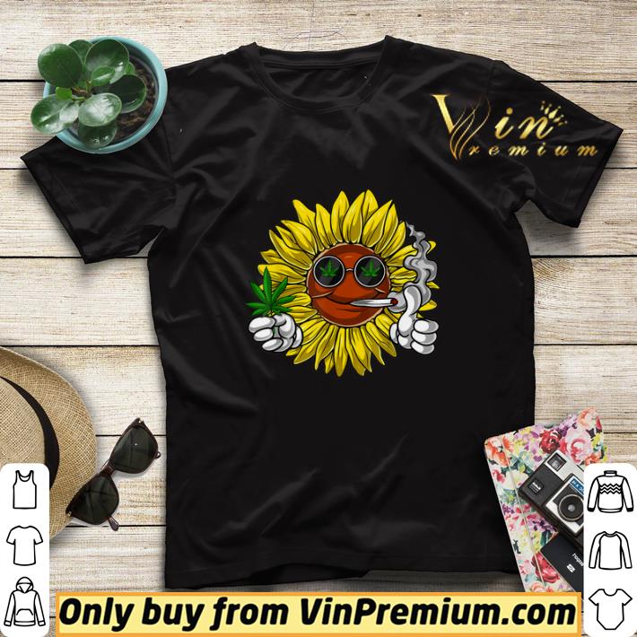 015293e6 hippie sunflower smoking weed stoner cannabis marijuana leaf shirt sweater 4 - Hippie Sunflower Smoking Weed Stoner Cannabis Marijuana Leaf shirt sweater
