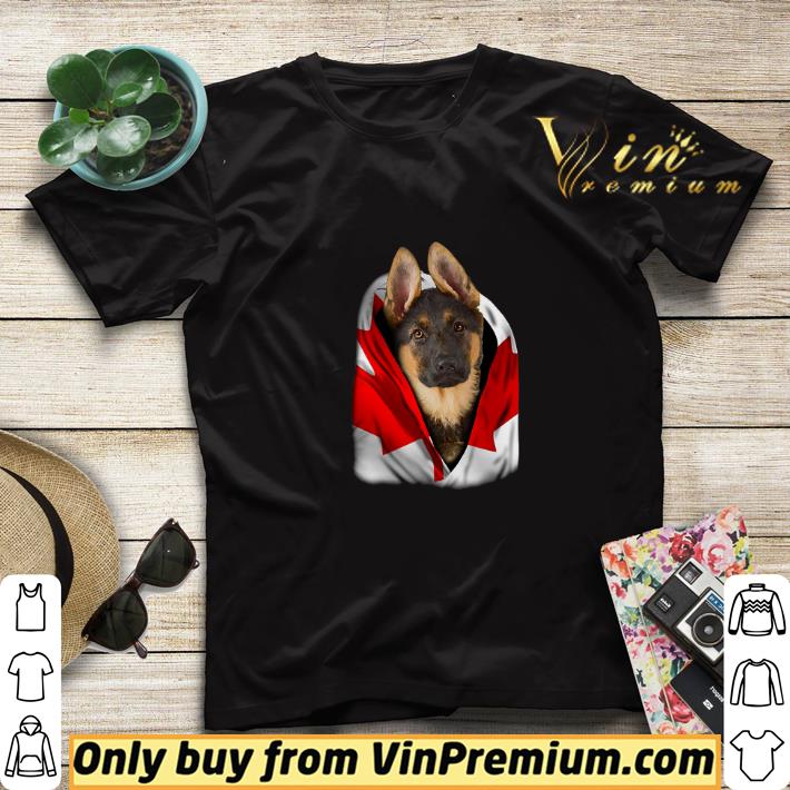01c47fad german shepherd cape canada flag shirt sweater 4 - German Shepherd Cape Canada Flag shirt sweater