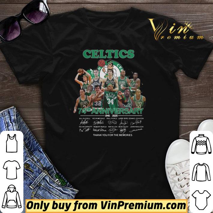 Boston Celtics Logo 74th Anniversary Signature shirt sweater