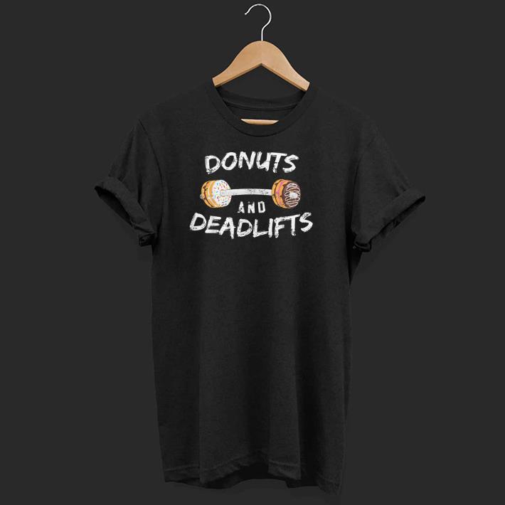 Premium Donut Workout Gift Donuts and Deadlifts Shirt
