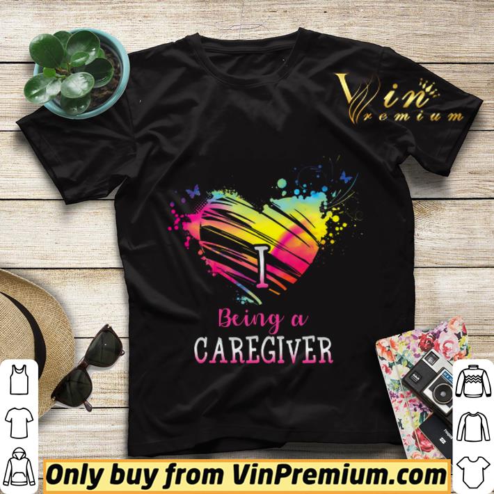 0af54822 heart i being a caregiver watercolor shirt sweater 4 - Heart I Being A Caregiver Watercolor shirt sweater