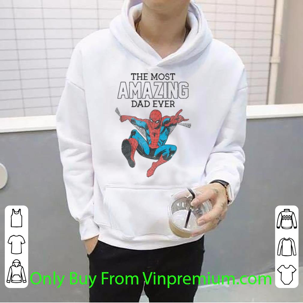 0c42780b official the most amazing dad ever spiderman father s day shirt 4 - Official The Most Amazing Dad Ever Spiderman Father's Day shirt