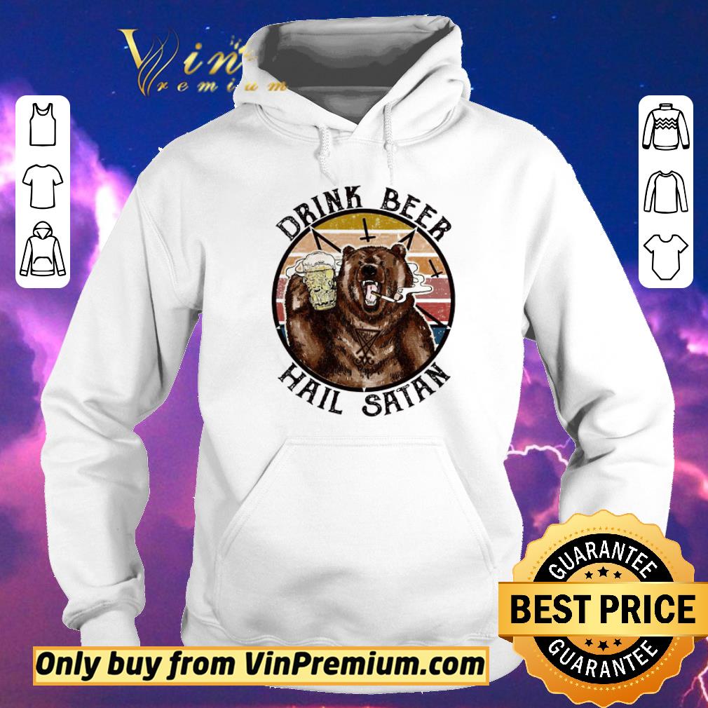 0dd3faac funny bear drink beer hail satan vintage shirt sweater 4 - Funny Bear drink beer hail Satan vintage shirt sweater