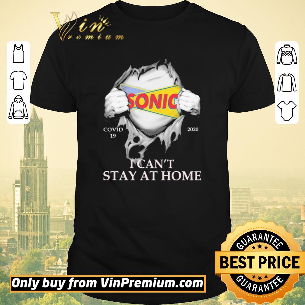 Top Blood inside me Sonic covid-19 2020 i can’t stay at home shirt sweater