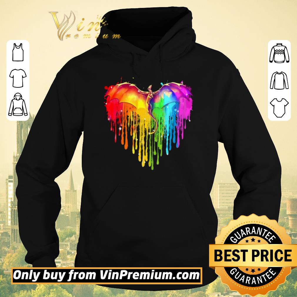 13bdf898 hot dragon lgbt heart shirt sweater 4 - Hot Dragon LGBT Heart shirt sweater