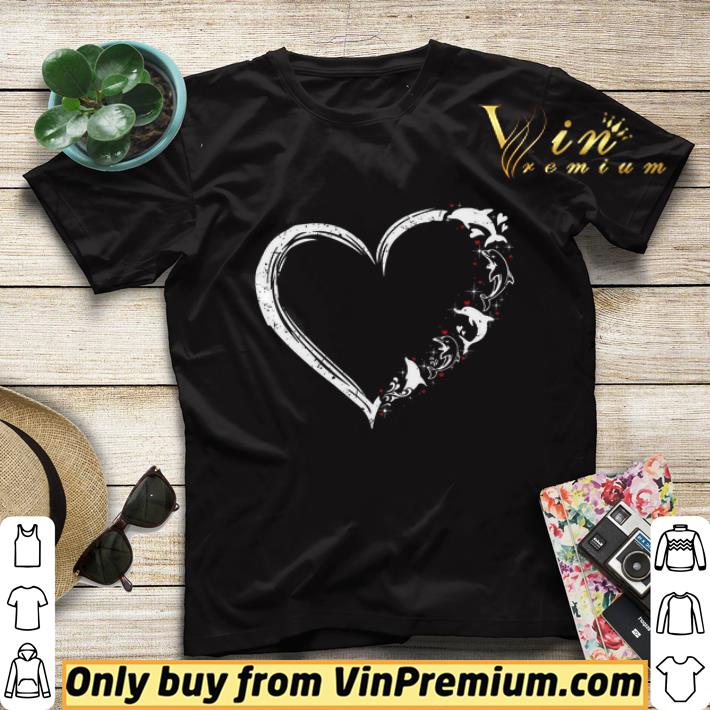 16b829b3 i love dolphins heart shirt sweater 4 - I Love Dolphins Heart shirt sweater