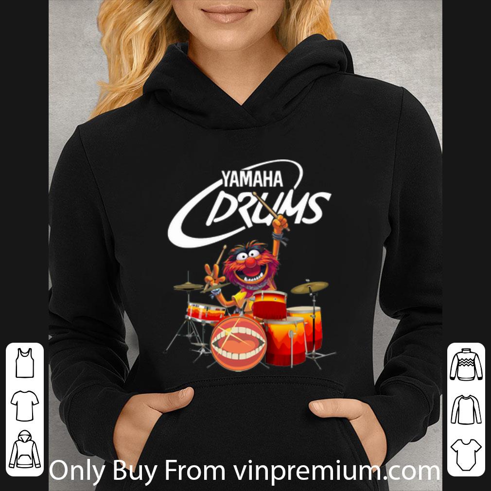 183958ec top yamaha drums muppets playing drum shirt 4 - Top Yamaha Drums Muppets Playing Drum shirt