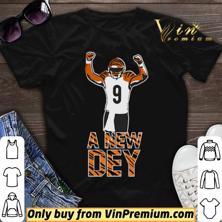Joe burrow cincinnati bengals a new dey 9 shirt sweater