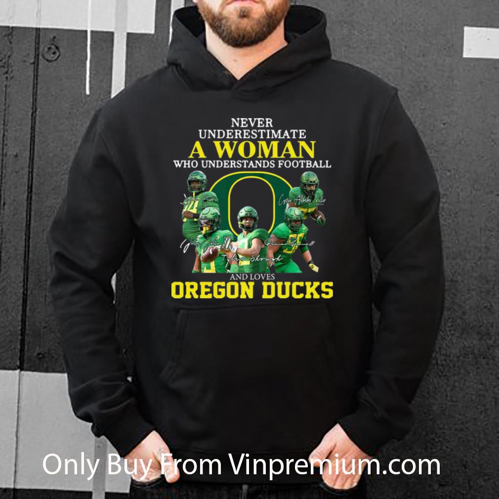 1a34c00a original never underestimate a woman who understands football and loves oregon ducks shirt 4 - Original Never Underestimate A Woman Who Understands Football And Loves Oregon Ducks shirt