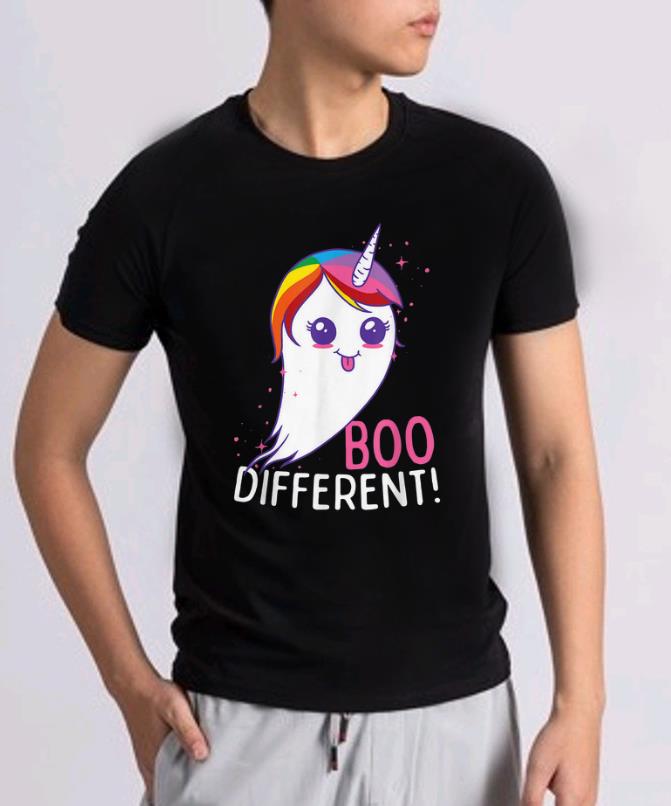 Awesome Gay Unicorn Ghost BOO Different LGBT Halloween Pun Shirt Awesome Gay Unicorn Ghost BOO Different LGBT Halloween Pun Shirt