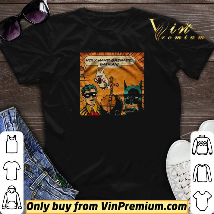 Holy hand grenade Batman poster shirt sweater