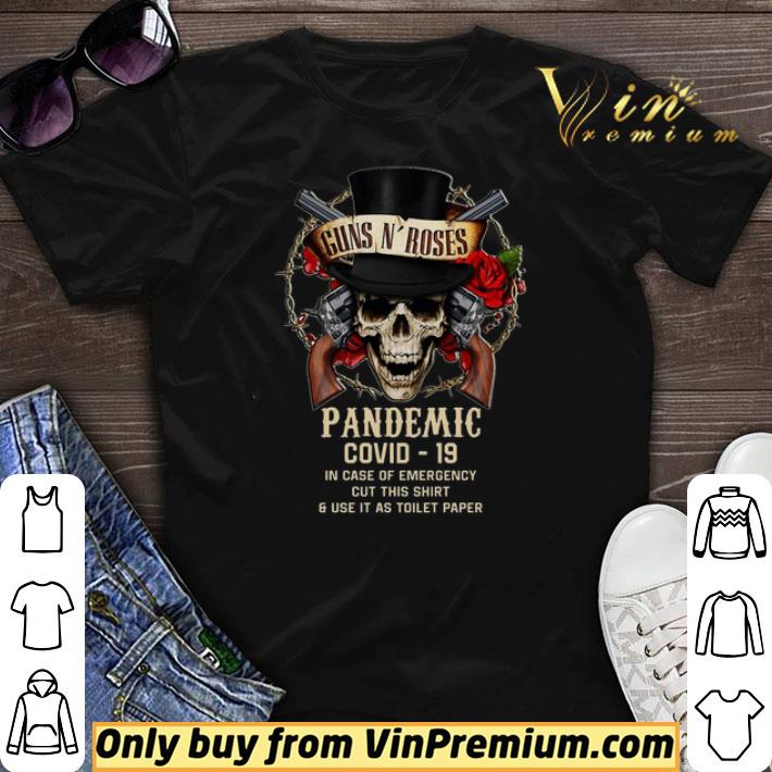 Guns N Roses Pandemic covid-19 Skull shirt sweater