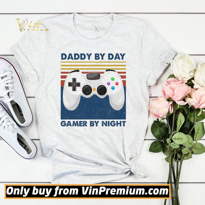 Daddy By Day Gamer By Night Vintage shirt sweater 30dcd350 daddy by day gamer by night vintage shirt sweater 4 - Daddy By Day Gamer By Night Vintage shirt sweater