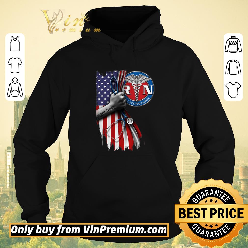 335318dc top registered nurse stethoscope american flag shirt sweater 4 - Top Registered Nurse Stethoscope American flag shirt sweater