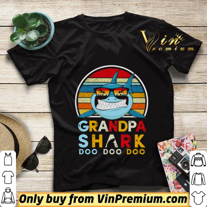37577ba5 grandpa shark doo doo doo vintage shirt sweater 4 - Grandpa shark Doo Doo Doo vintage shirt sweater