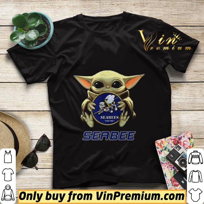 37b33c7e star wars baby yoda hug seabee shirt sweater 4 - Star Wars Baby Yoda Hug Seabee shirt sweater