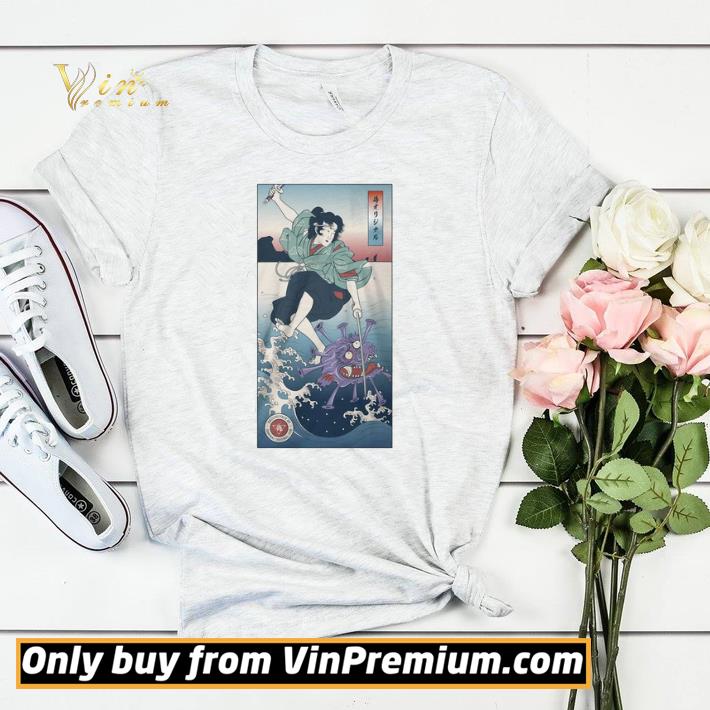 3fdd695c onna bugeisha vs virus demon shirt sweater 4 - Onna Bugeisha Vs Virus Demon shirt sweater
